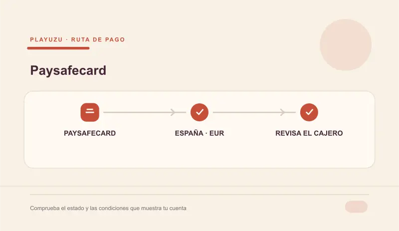 Paysafecard en PlayUZU con un vale prepago
